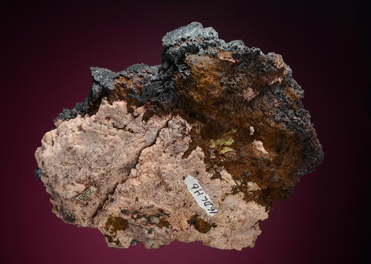 HEMATITE after A CARBONATE